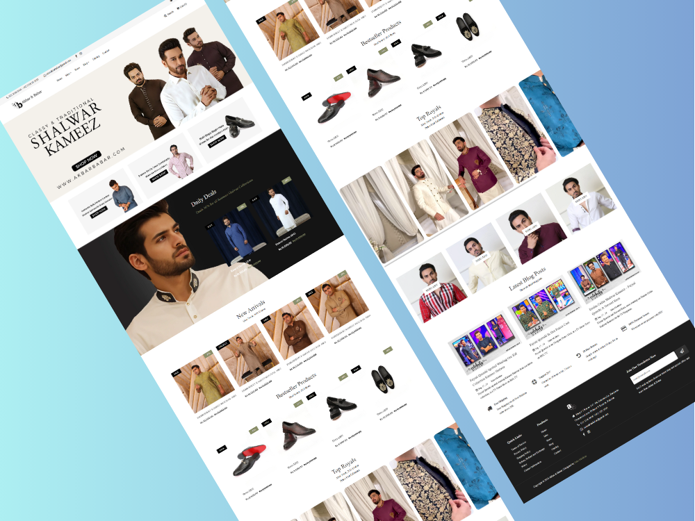 Example of High Converting Online E Commerce Store