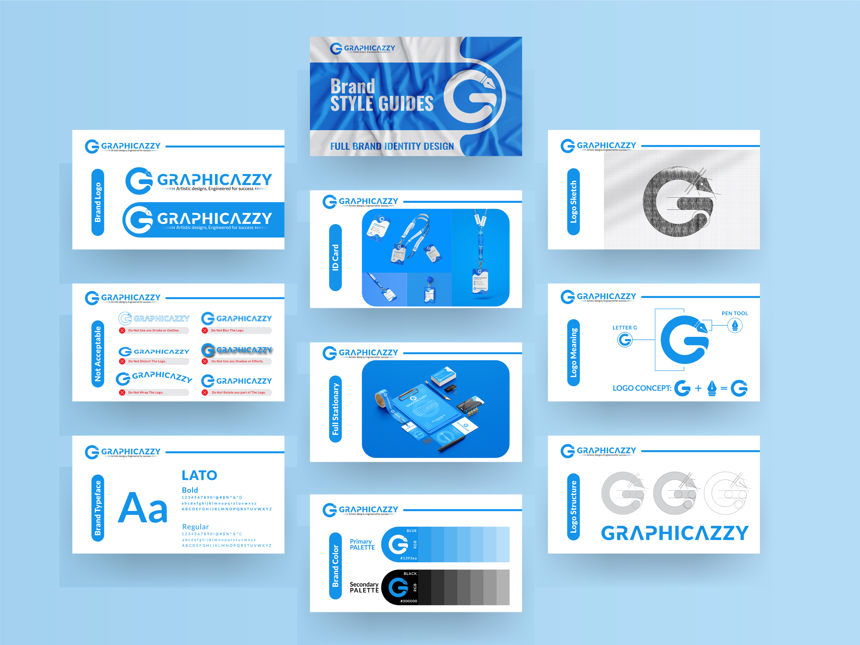 Example of Logo & Brand Style Guide Design