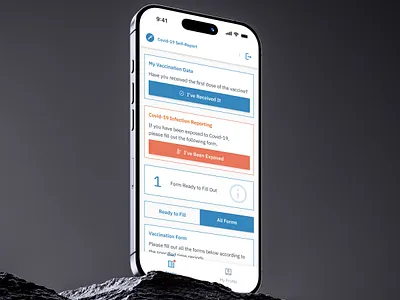 Covid-19 Self-Report App (2021) astrazeneca covid covid 19 design mobile app mobile design mobile ui public health pwa sinovac ui ui design uiux ux ux design vaccine web design webapp