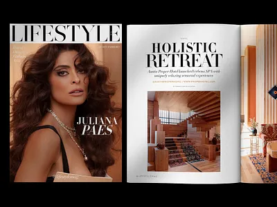 Lifestyle Mag | Magazine book brochure editorial editorial design fashion graphic design indesign layout lifestyle magazine print publishing travel