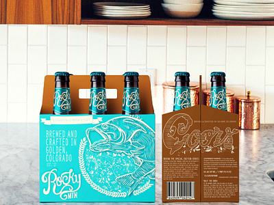 Coors Beer Reimagined beverage branding colorado coors craft beer design freelance graphic design illustration logo packaging typography