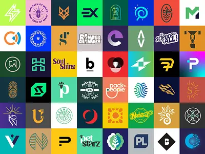 Random Logo Icons Used & Unused branding design graphic design illustration illustration. logo logo design