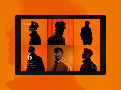Eclipse V1 6 shots ai assets concept design free photography ui