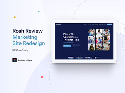 Rosh Review Marketing Site Redesign maraketing marketing typography ui ux website
