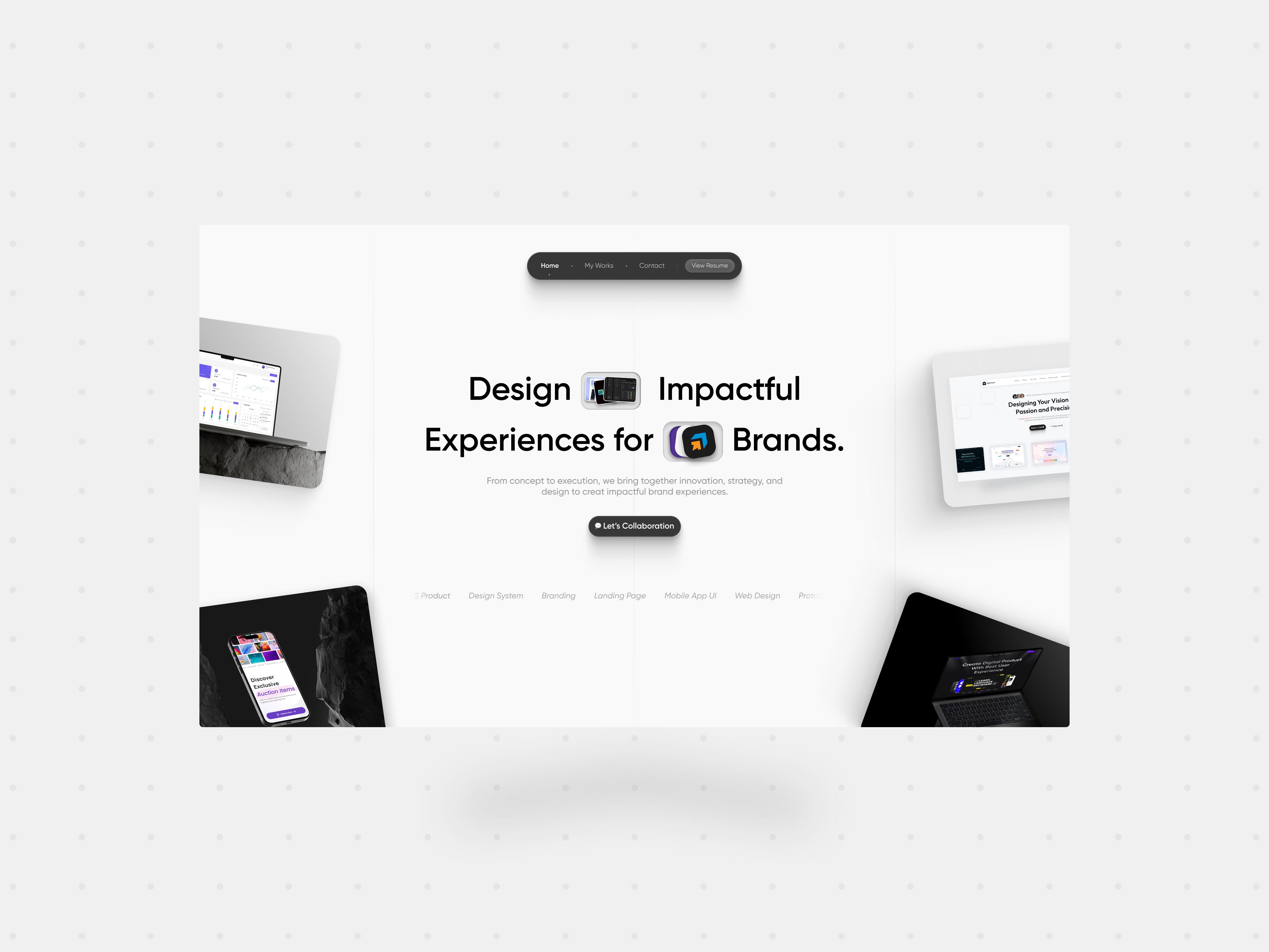 Example of Modern Figma Landing Page For Business