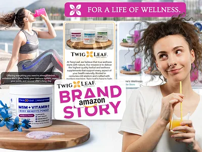 Amazon Brand Story Design brand design