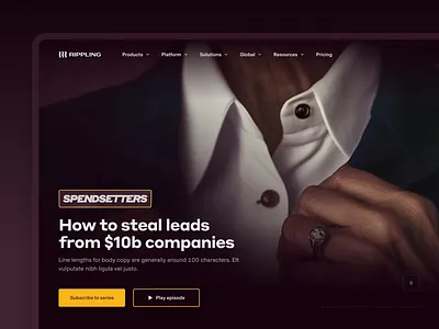 Rippling Plus app branding design experience exploration illustration logo ui ux web