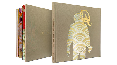Gajin Fujita "True Colors" Catalog book design graphic design print design