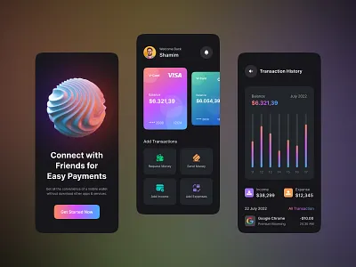 Finance service - Mobile app app landing bank app banking clean ui ecommerce finance app fintech landing page design mobile app online payment online store payment ui ux website design