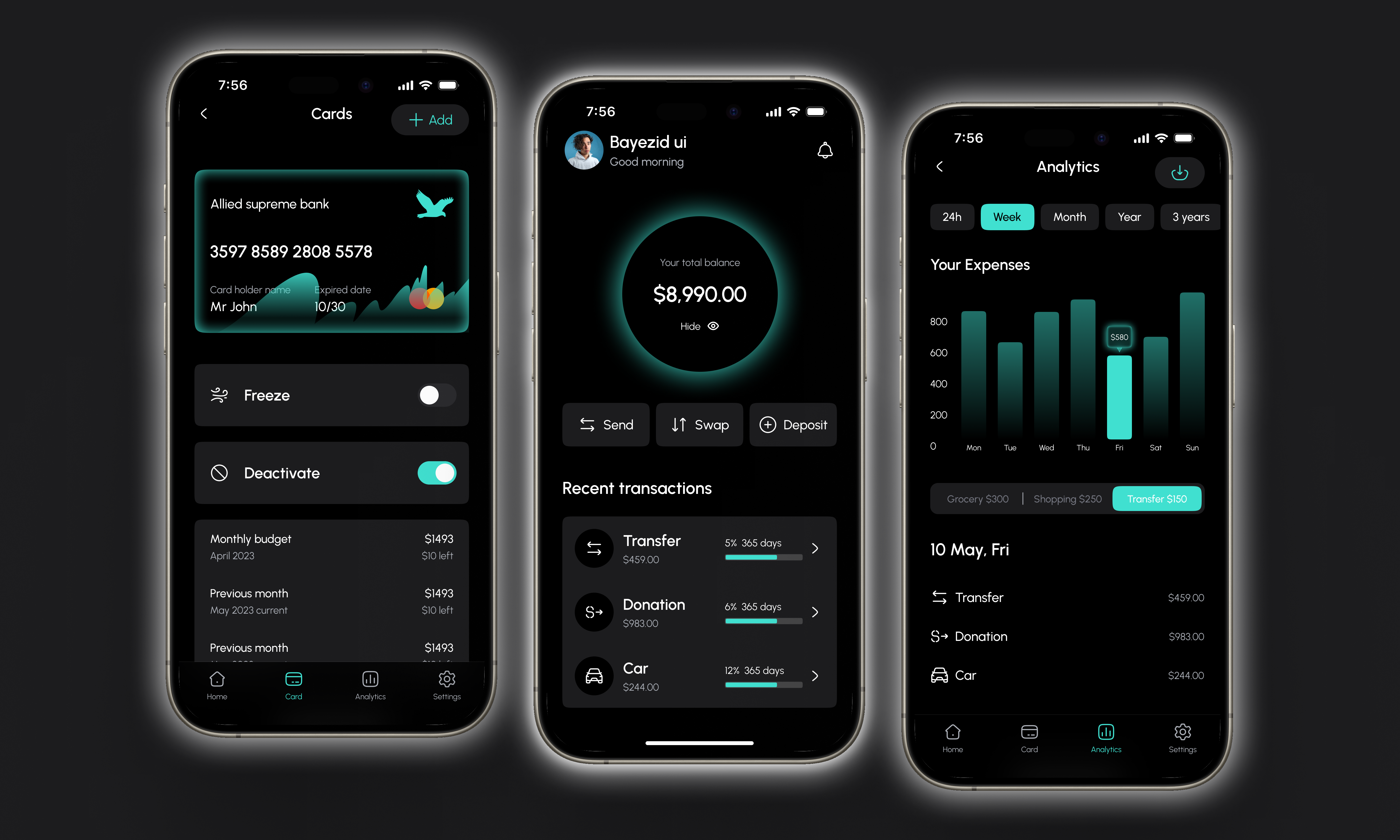 Example of Business App UI UX Design With Figma
