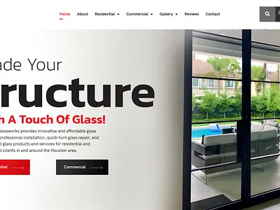Glass Company Web Design web design wordpress