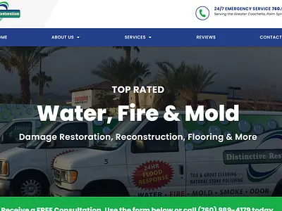 Water Damage Restoration Web Design web design wordpress