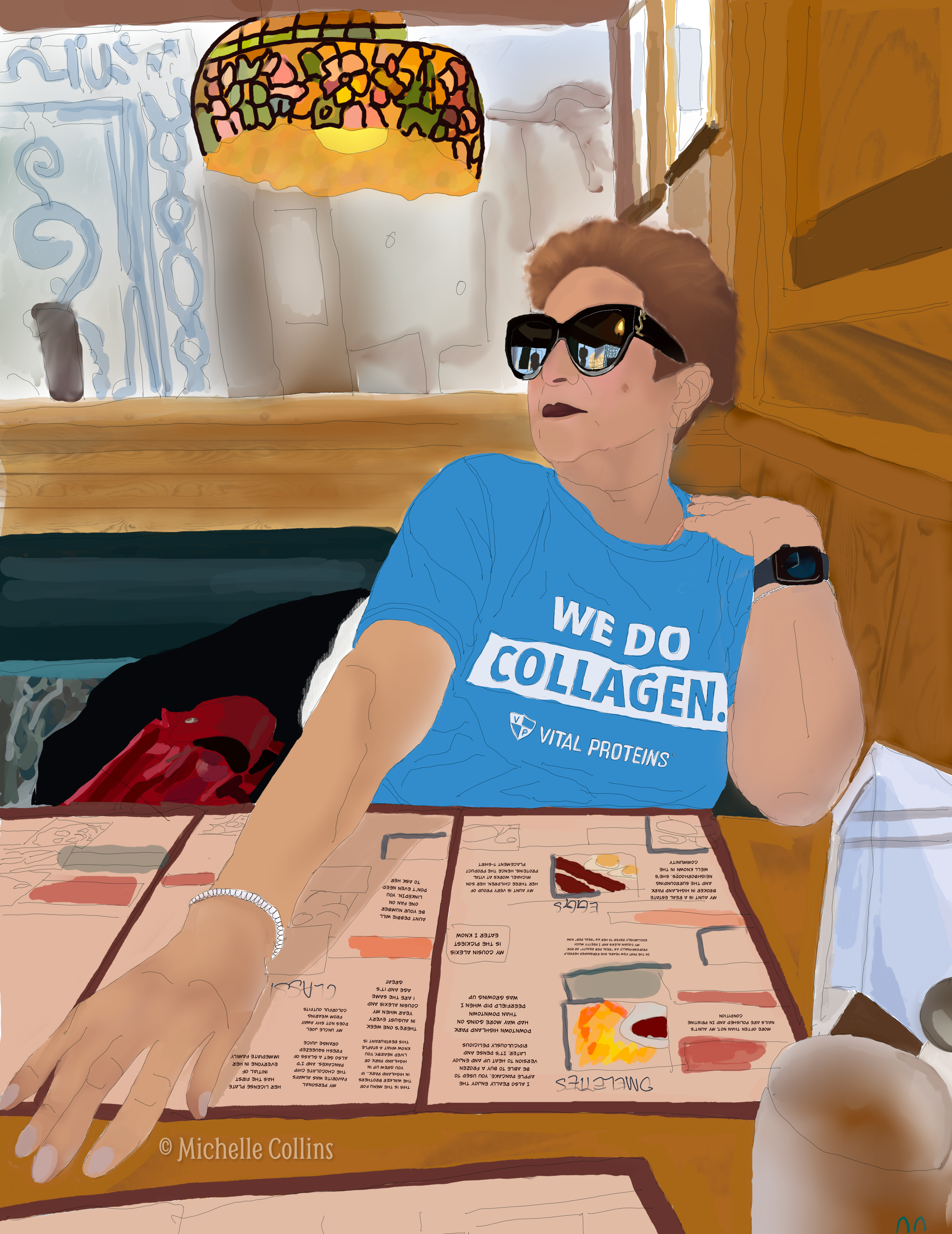 Example of Custom Digital Portrait Illustration