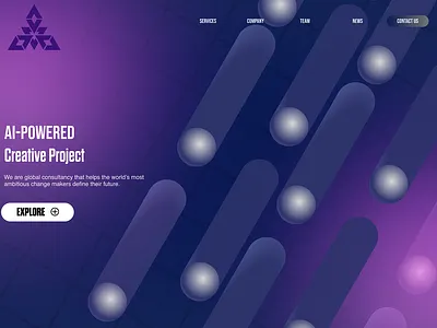 Conceptual Landing Page UI Designs branding figma graphic design ui