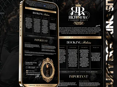 RICH AND RAW LUXURY HAIR ACUITY SCHEDULING BOOKING SITE acuity beauty salon booking site branding calender clean design digital marketing email marketing graphic design hair salon hair services luxury design photoshop scheduler scheduling seo ui ui ux ux women