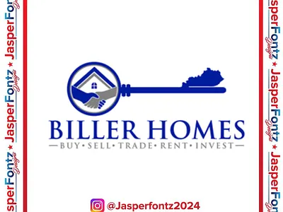 Biller Homes custom logo design