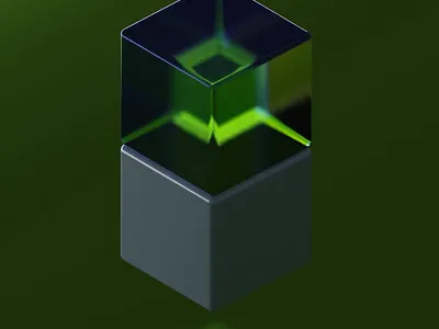 Glasscube 3d 3d animation 3d art animation b3d blender blender 3d blender 3dart blender3d cube cyclesrender design graphic design graphics loop motion graphics render