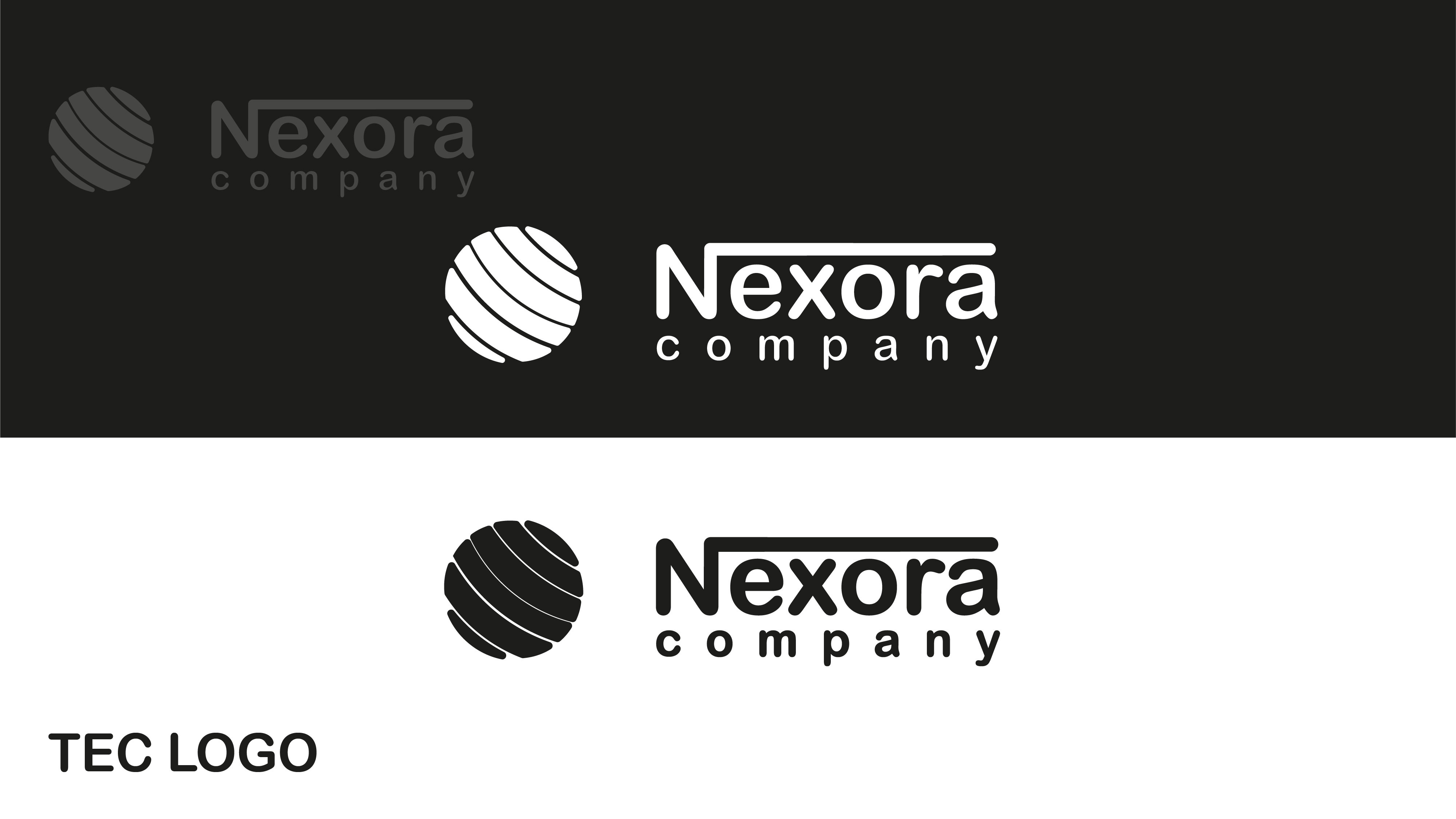 Tecno Nexora logo branding graphic design logo nexora