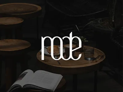 node cafe logo branding coffee design logo logotype luxury minimal typography