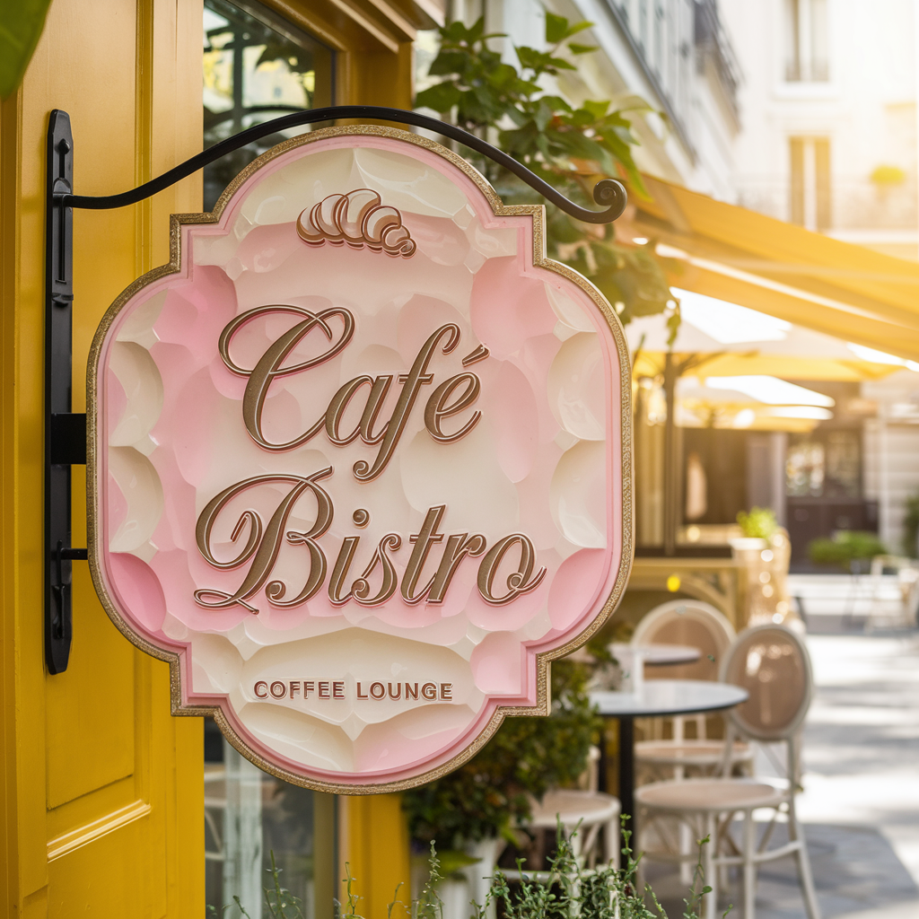 Example of Upscale Logos & Signage