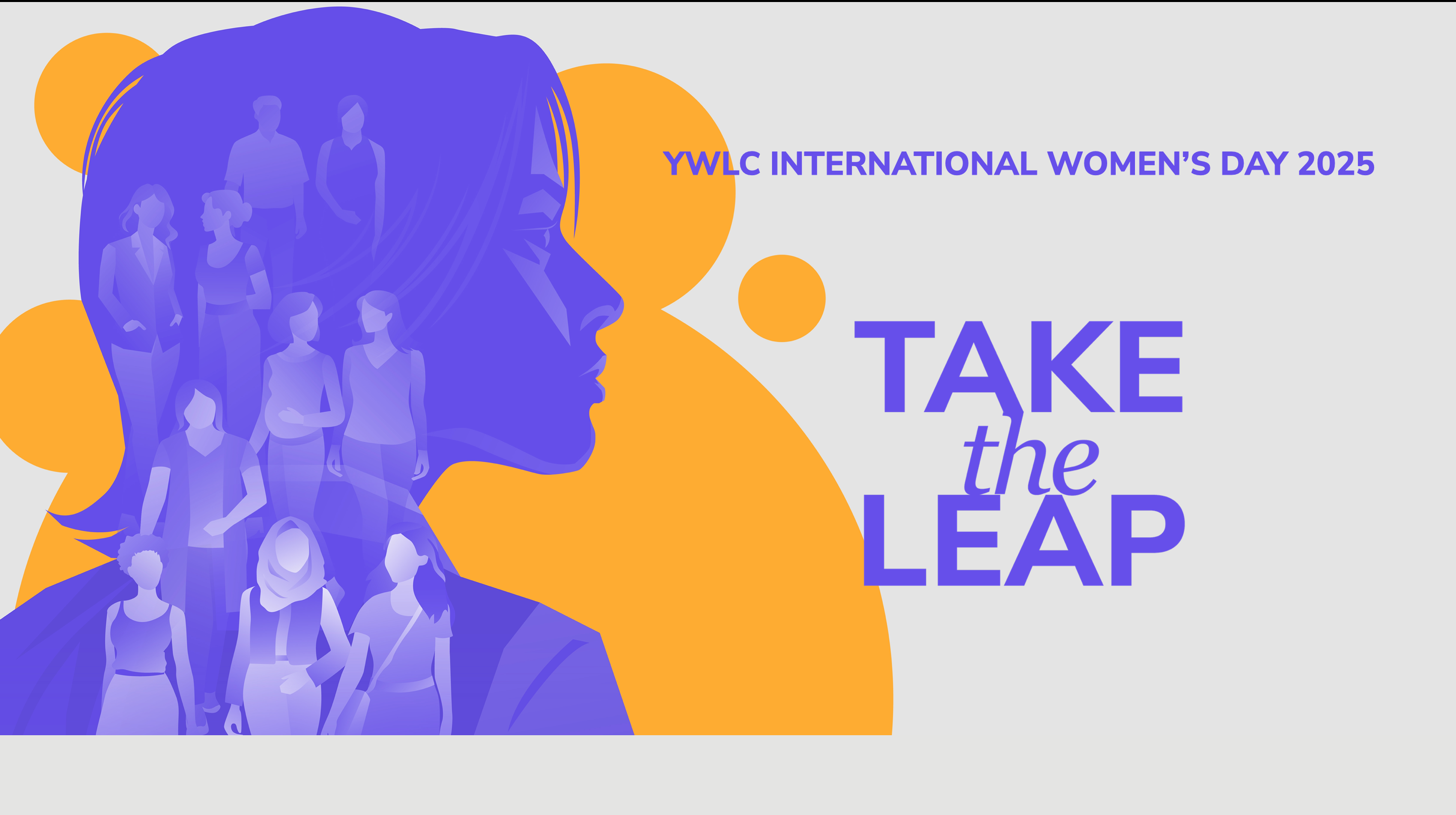 International Women’s Day 2025: YWLC Singapore branding design graphic design illustration international womens day iwd logo