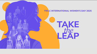 International Women’s Day 2025: YWLC Singapore branding design graphic design illustration international womens day iwd logo
