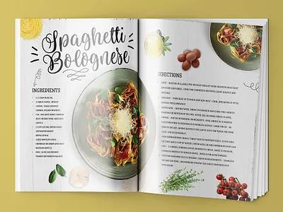 Cookbook Design branding catalog design cookbook design graphic design illustration layout logo presentation design ui