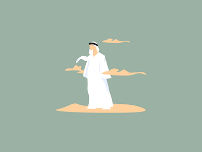 Arabic vibes illustration vector