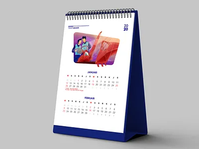 Corporate calender design branding calendar corporate illustration illustration marketingtools stationarykit