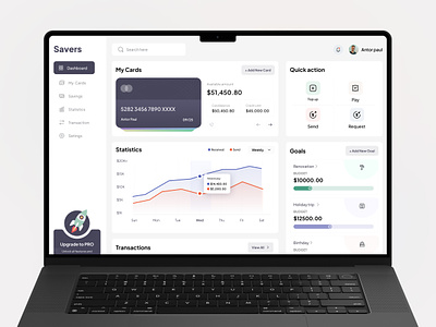Personal Budget Management Dashboard 2023 2023 trend admin admin panel application budget dashboard dashboard design finance fintech personal budget management product product design web app