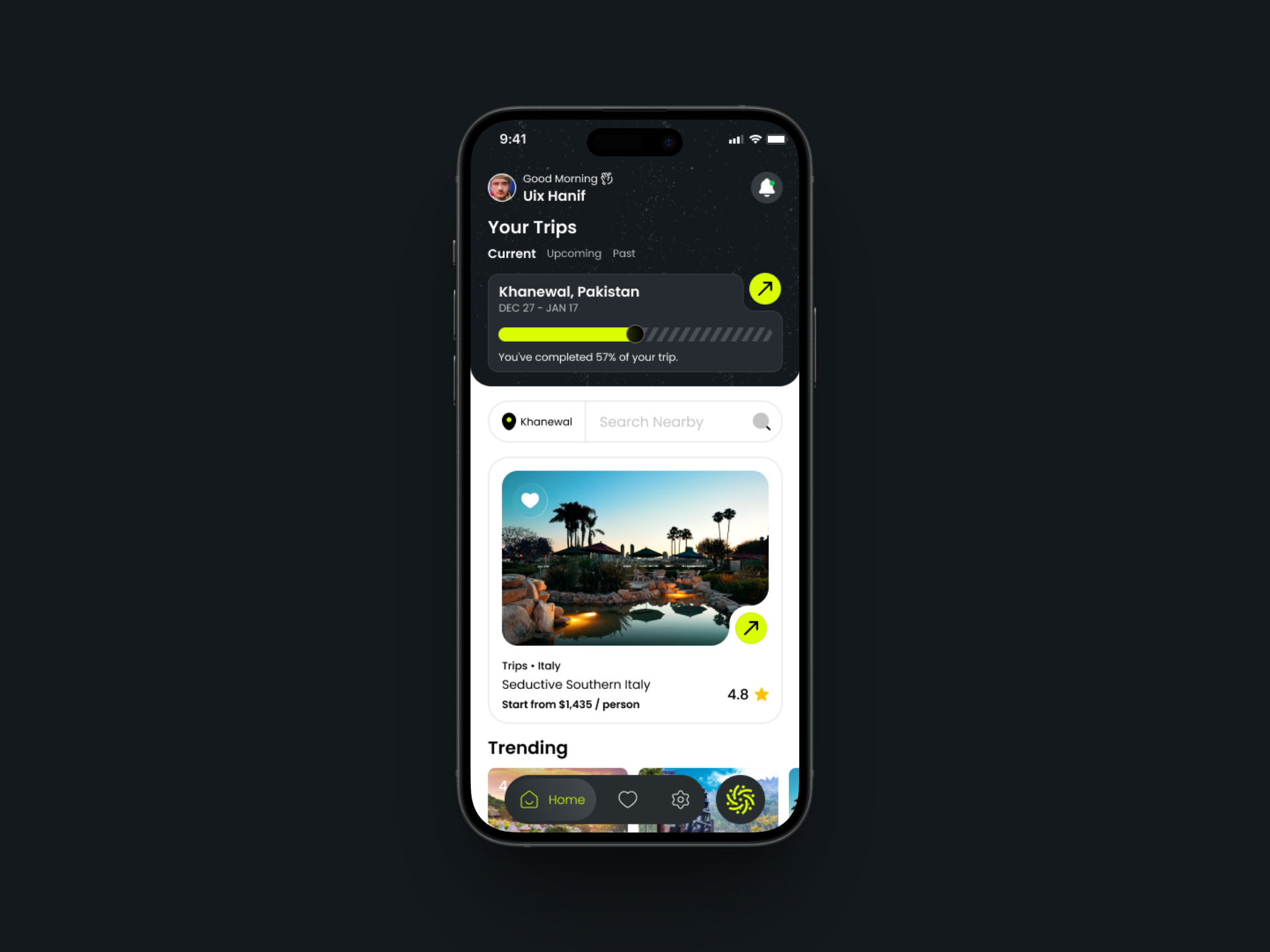 Travel App digitaltravel mobile app travel travelapp traveltech traveltips tripplanner trips ui ui designer vacationplanning visiter