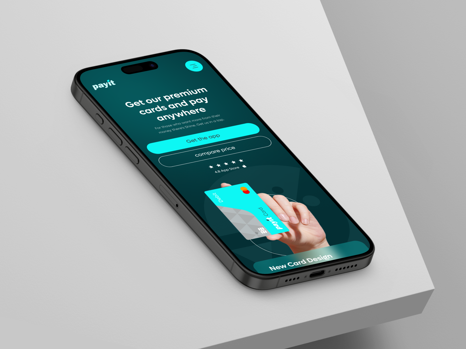 Finance wallet Landing page | Mobile Responsive bank clean finance payment product design saas uiux web design website