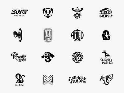 Logopack 22/23 ● belcdesign branding logodesign logopack logos logotype patrykbelc typography vectors
