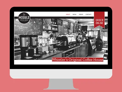 Restaurant Website | Moguls Coffee House app art bitcoin branding crypto currency design graphic design layout logo metaverse mobile motion graphics nft offer page responsive ux web design wordpress