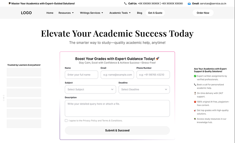 Web Redesign: EdTech (Wireframe) by POOJA SHARMA, Lead Product Designer ...