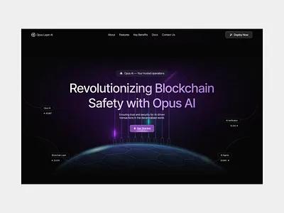 Opus Layer AI animation crypto crypto currency crypto exchange crypto trading crypto wallet design finance fintech landingpage meme web web 3 web design web3 webdesign website website design