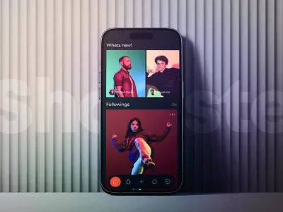 Shortster - Short Video Streaming & Editing App app app design app ui design mobile mobile app short video ui ui design video video editing video editing app video sharing video shortner video streaming