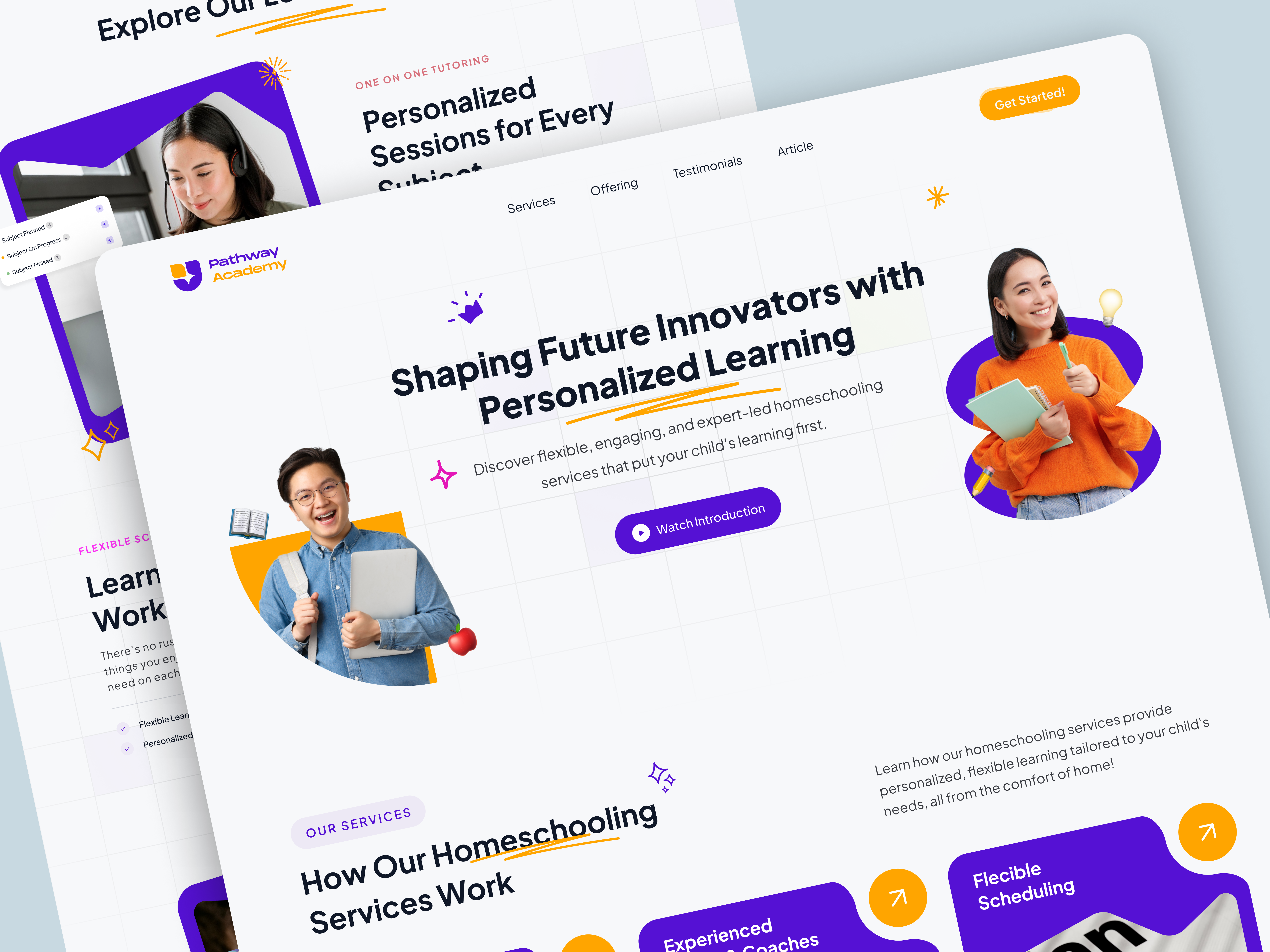 Example of Framer Website (Design & Development)