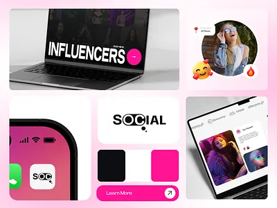 Elevate Your Influence – Join the Future of Social Media contentcreators createandinspire creativeweb darkmodedesign digitalinfluence growyourbrand influencermarketing influencetheworld landing page minimaldesign sleekinterface socialmediatrends topinfluencers ui uiuxdesign web design webdesigninspiration webdesigntrends website design websitedesign