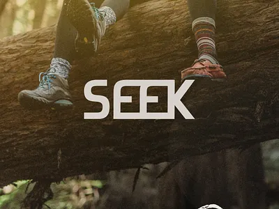 Seek Wilderness Accommodations Branding adventure branding eyes graphic design hemlock icon illustration logo outside seek vector web design