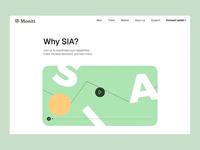 Decision Coordination Website Design blockchain design crypto website decentralized finance decision platform futuristic platform interactive website job search modern design search platform smart coordination token typography ui design user onboarding ux design ux ui wallet connection web design web3 interface website