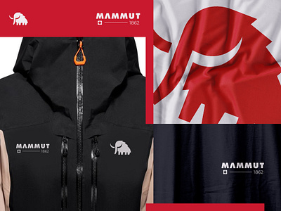 Mammut ID Concept alpine brand clothing equipment logo mammoth mammut mountain rebrand redesign sports tusk wear