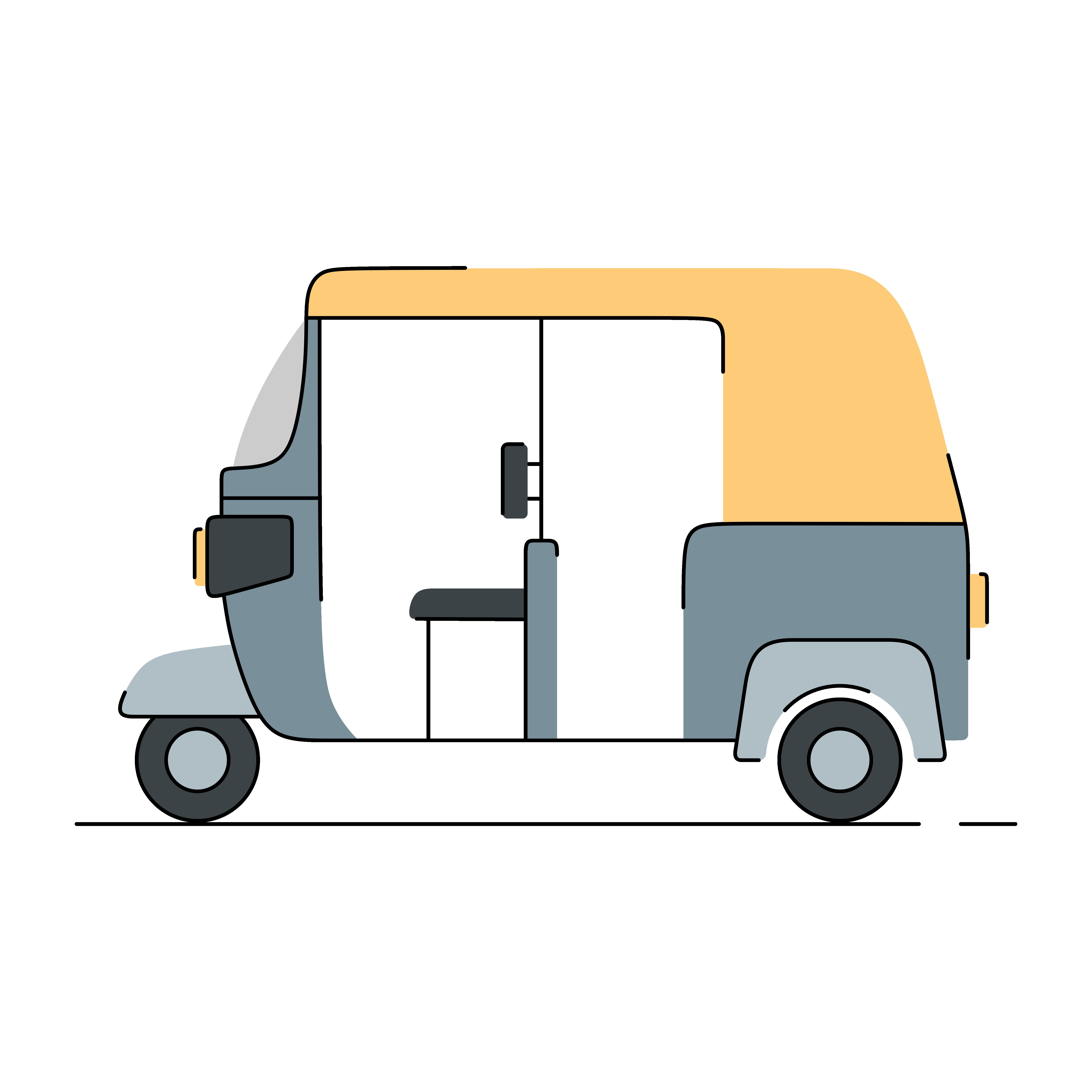 Example of Image To Vector Tracing And Line Art