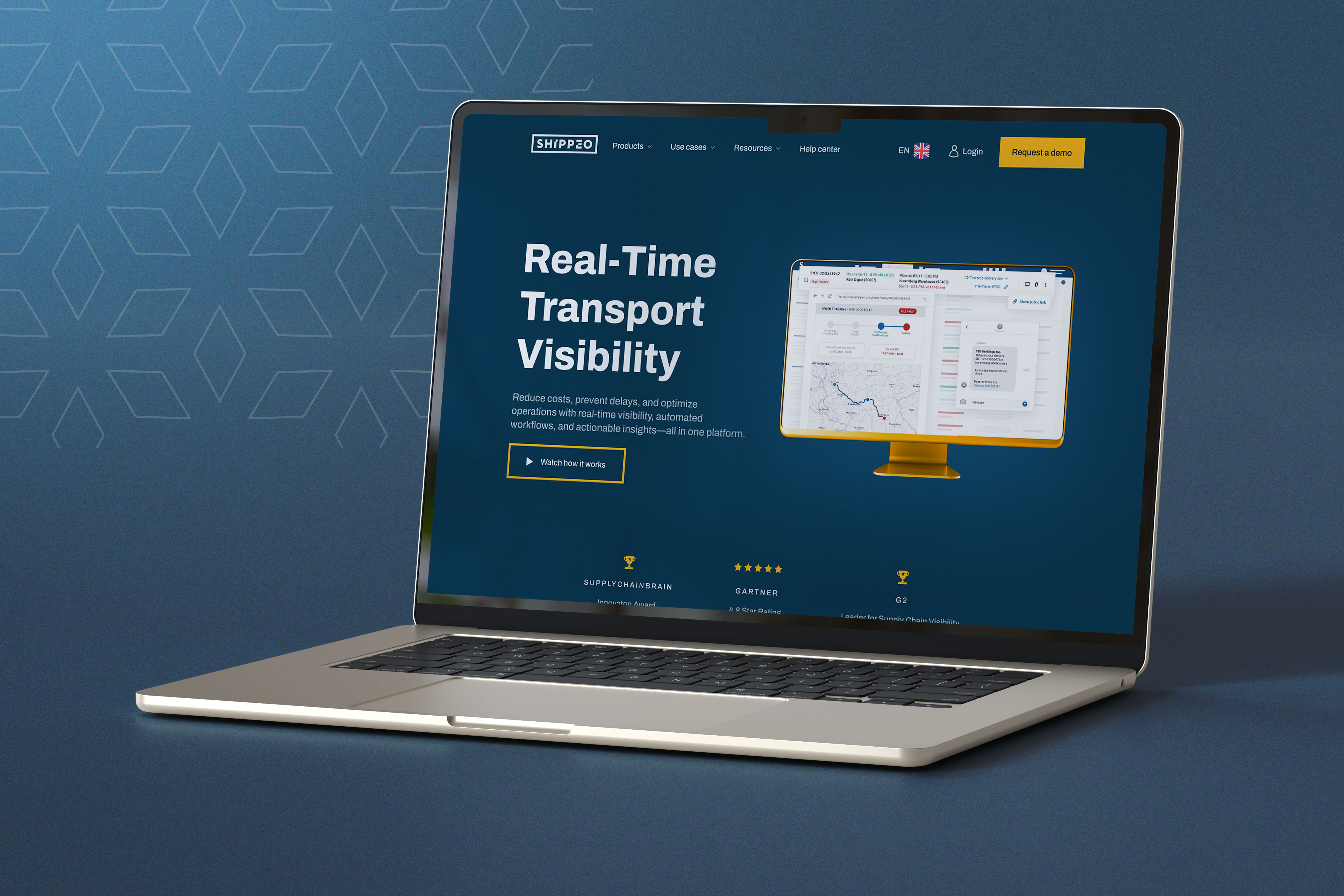 Shippeo’s Landing Page Redesign ui ux web web design
