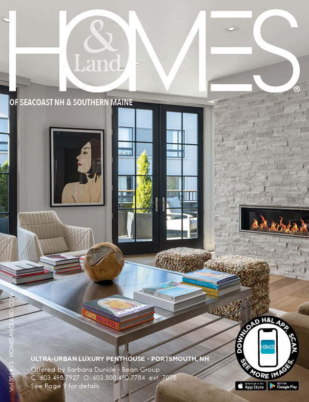 Magazine Cover for Homes & Land Magazine