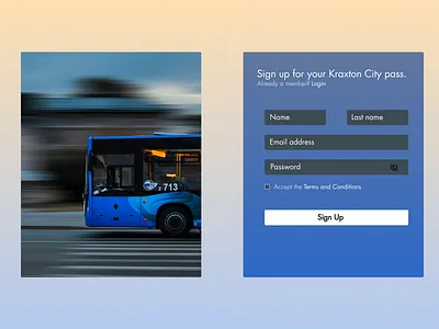 #DailyUI #1 Signup page dailyui signup