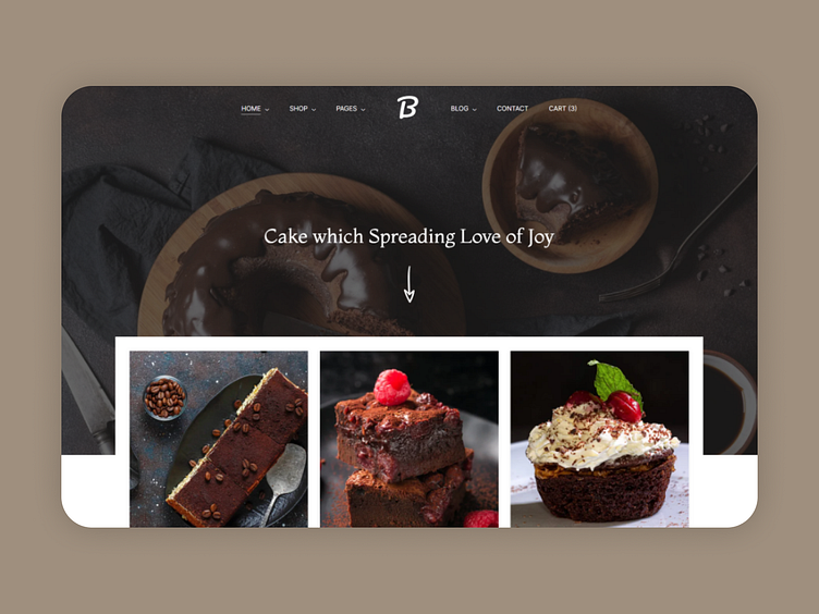 Cake & Bakery Website Template by HasThemes on Dribbble