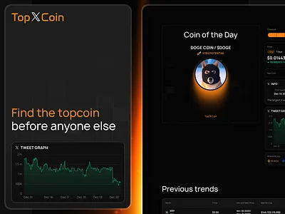 Landing page for currency tracking bitcoin blockchain crypto crypto plarform design ethereum financial finance finances financial fintech landing page ui user interface ux visual design webdesign