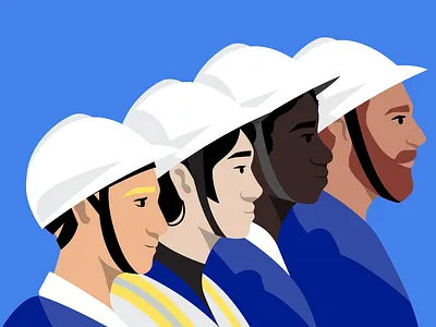 Anglo American Mines animation artist branding character design director graphic graphic design identity illustration illustrator library men motion profiles project spot uxui vector webdesign