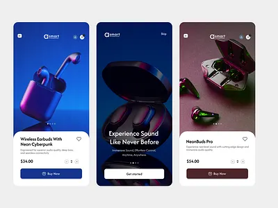 Earbuds UI Exploration